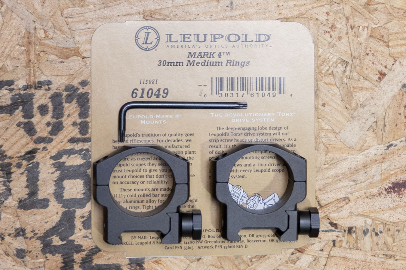 Leupold MK4 Medium 30mm Police TradeIn Scope Rings Sportsman's